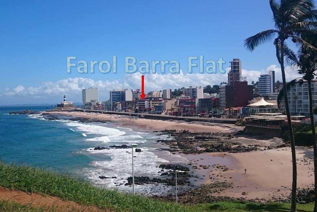 Apartamento Temporada Farol Barra Flat Salwador Zewnętrze zdjęcie